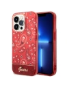 Guess GUHCP14XHGBNHR Apple iPhone 14 Pro Max red hardcase Bandana Paisley