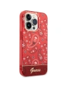 Buy Guess GUHCP14XHGBNHR Apple iPhone 14 Pro Max red hardcase Bandana Paisley - GUE2028 - {ean13} - Home Screen Store Europe