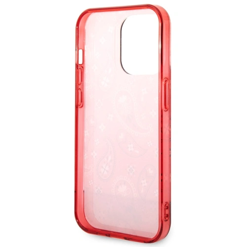 Buy Guess GUHCP14XHGBNHR Apple iPhone 14 Pro Max red hardcase Bandana Paisley - GUE2028 - {ean13} - Home Screen Store Europe
