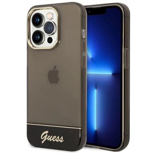 Kup Case Guess GUHCP14XHGCOK Apple iPhone 14 Pro Max schwarz/black hardcase Translucent - GUE2032 - {ean13} - Sklep Home Screen