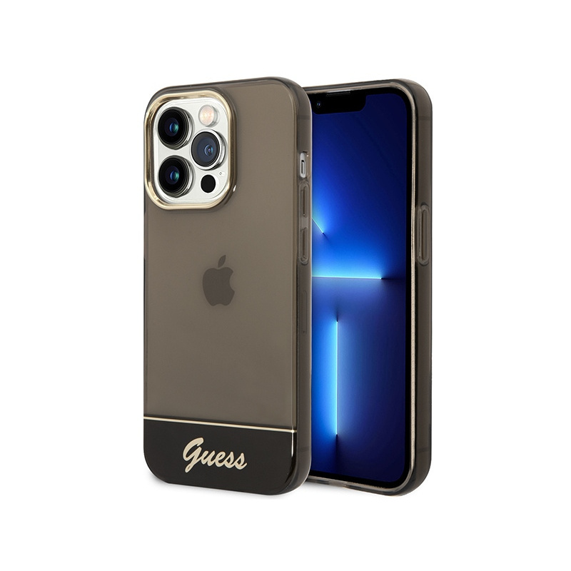 Kup Etui Guess GUHCP14XHGCOK Apple iPhone 14 Pro Max czarny/black hardcase Translucent - 3666339088255 - GUE2032 - Homescreen.pl