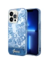 Etui Guess GUHCP14XHGPLHB Apple iPhone 14 Pro Max niebieski/blue hardcase Porcelain Collection
