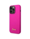 Kup Case Guess GUHCP14XSLSMF Apple iPhone 14 Pro Max fuchsia/hard case Silikon Vintage Gold Logo - GUE2037 - {ean13} - Sklep Home Screen