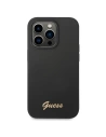 Kup Etui Guess GUHCP14XSLSMK Apple iPhone 14 Pro Max negru/black carcasă dură Silicon Vintage Gold Logo - GUE2038 - {ean13} - Sklep Home Screen