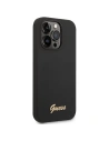 Kup Etui Guess GUHCP14XSLSMK Apple iPhone 14 Pro Max negru/black carcasă dură Silicon Vintage Gold Logo - GUE2038 - {ean13} - Sklep Home Screen