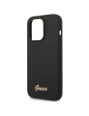Kup Etui Guess GUHCP14XSLSMK Apple iPhone 14 Pro Max negru/black carcasă dură Silicon Vintage Gold Logo - GUE2038 - {ean13} - Sklep Home Screen