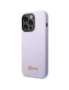 Kup Etui Guess GUHCP14XSLSMU Apple iPhone 14 Pro Max fioletowy/purple hard case Silicone Vintage Gold Logo - GUE2039 - {ean13} - Sklep Home Screen