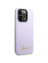 Kup Etui Guess GUHCP14XSLSMU Apple iPhone 14 Pro Max fioletowy/purple hard case Silicone Vintage Gold Logo - GUE2039 - {ean13} - Sklep Home Screen