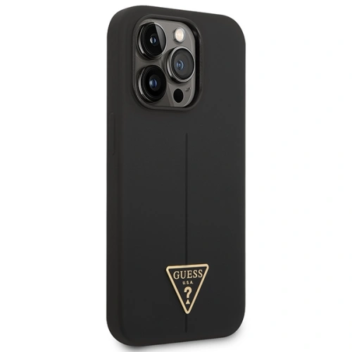 Kup Etui Guess GUHCP14XSLTGK Apple iPhone 14 Pro Max černý/black hardcase Silicone Triangle - GUE2040 - {ean13} - Sklep Home Screen