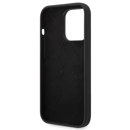 Kup Case Guess GUHCP14XSLTGK Apple iPhone 14 Pro Max schwarz/black Hardcase Silikon Triangle - GUE2040 - {ean13} - Sklep Home Screen