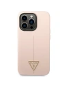 Kup Etui Guess GUHCP14XSLTGP Apple iPhone 14 Pro Max różowy/pink hardcase Silicone Triangle - GUE2041 - {ean13} - Sklep Home Screen