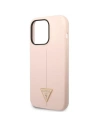 Kup Etui Guess GUHCP14XSLTGP Apple iPhone 14 Pro Max różowy/pink hardcase Silicone Triangle - GUE2041 - {ean13} - Sklep Home Screen