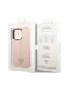 Kup Etui Guess GUHCP14XSLTGP Apple iPhone 14 Pro Max różowy/pink hardcase Silicone Triangle - GUE2041 - {ean13} - Sklep Home Screen