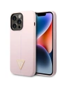 Etui Guess GUHCP14XSLTGU Apple iPhone 14 Pro Max lila/purple kemény tok Szilikon Triangle