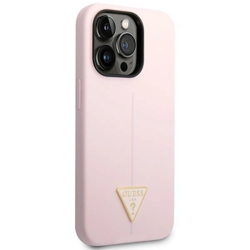 Kup Case Guess GUHCP14XSLTGU Apple iPhone 14 Pro Max lila/purple Hardcase Silikon Triangle - GUE2042 - {ean13} - Sklep Home Screen