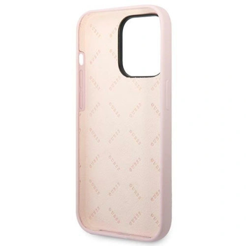 Kup Case Guess GUHCP14XSLTGU Apple iPhone 14 Pro Max lila/purple Hardcase Silikon Triangle - GUE2042 - {ean13} - Sklep Home Screen