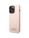 Kup Etui Guess GUHMP14LSBPLP Apple iPhone 14 Pro różowy/pink hard case Silicone Logo Plate MagSafe - GUE2044 - {ean13} - Sklep Home Screen
