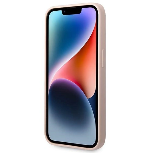 Kup Etui Guess GUHMP14LSBPLP Apple iPhone 14 Pro roz/pink husă din silicon cu placă logo MagSafe - GUE2044 - {ean13} - Sklep Home Screen