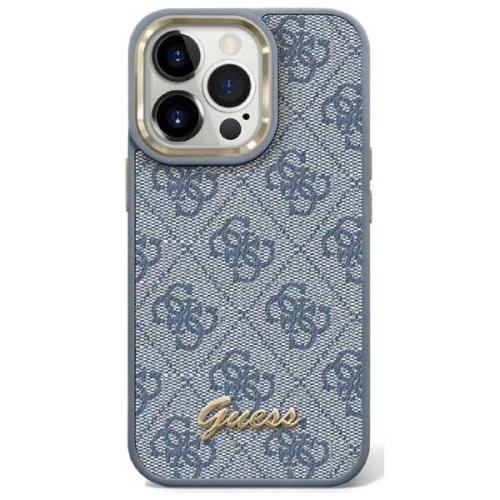 Kup Etui Guess GUHCP14XHG4SHB Apple iPhone 14 Pro Max albastru/blue hard case 4G Vintage Gold Logo - GUE2052 - {ean13} - Sklep Home Screen