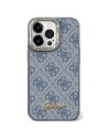 Etui Guess GUHCP14XHG4SHB Apple iPhone 14 Pro Max modré/blue hard case 4G Vintage Gold Logo