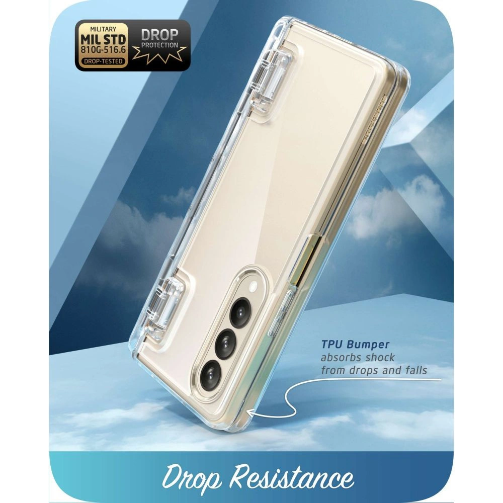 Etui Supcase Cosmo Pen Samsung Galaxy Z Fold 4 Clear