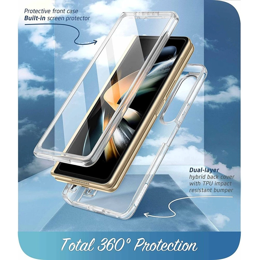 Etui Supcase Cosmo Pen Samsung Galaxy Z Fold 4 Clear