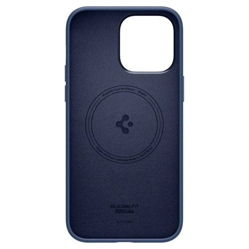 Kup Etui Spigen Silicone Fit Mag MagSafe Apple iPhone 14 Pro Albastru Navy - SPN2508 - {ean13} - Sklep Home Screen