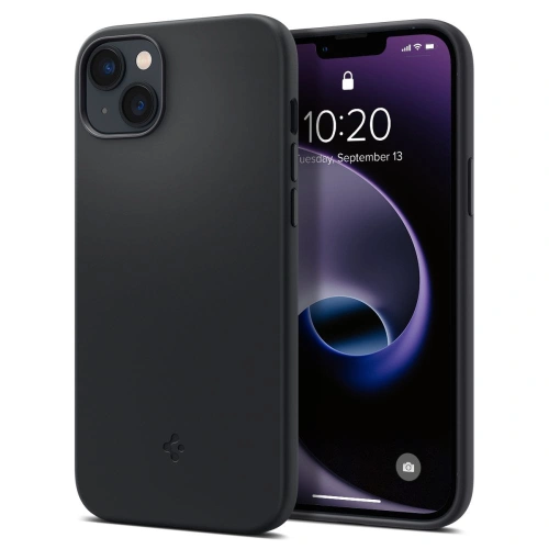 Kup Case Spigen Silicone Fit Mag MagSafe Apple iPhone 14 Schwarz - SPN2509 - {ean13} - Sklep Home Screen