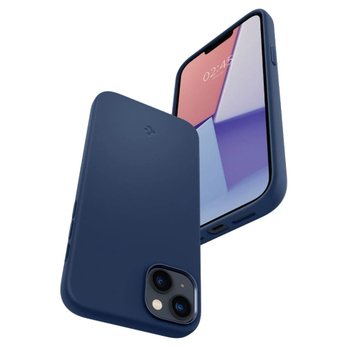 Kup Case Spigen Silicone Fit Mag MagSafe Apple iPhone 14 Marineblau - SPN2510 - {ean13} - Sklep Home Screen