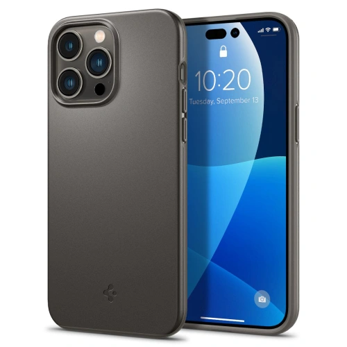 Kup Case Spigen Thin Fit Apple iPhone 14 Pro Gunmetal - SPN2511 - {ean13} - Sklep Home Screen