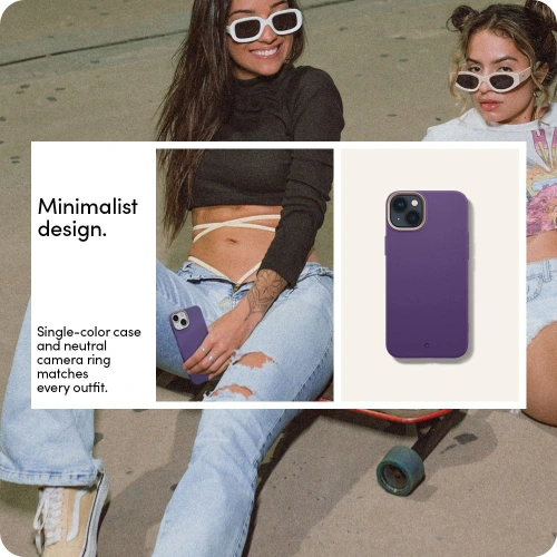 Kup Etui Spigen Cyrill Ultra Color Mag MagSafe Apple iPhone 14 Plus / 15 Plus Taro - SPN2517 - {ean13} - Sklep Home Screen