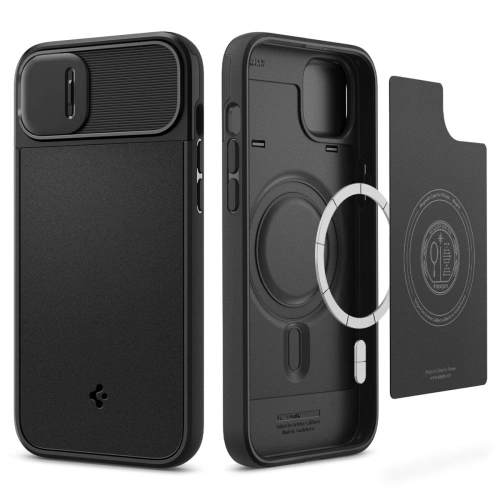 Buy Spigen Optik Armor Mag MagSafe Apple iPhone 14 Plus / 15 Plus Black - SPN2520 - {ean13} - Home Screen Store Europe
