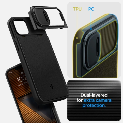 Buy Spigen Optik Armor Mag MagSafe Apple iPhone 14 Plus / 15 Plus Black - SPN2520 - {ean13} - Home Screen Store Europe