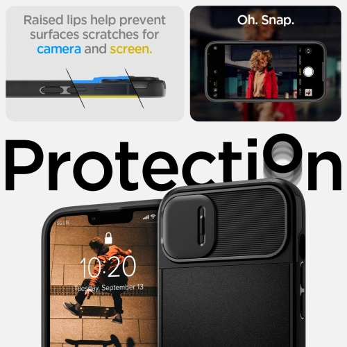 Buy Spigen Optik Armor Mag MagSafe Apple iPhone 14 Plus / 15 Plus Black - SPN2520 - {ean13} - Home Screen Store Europe