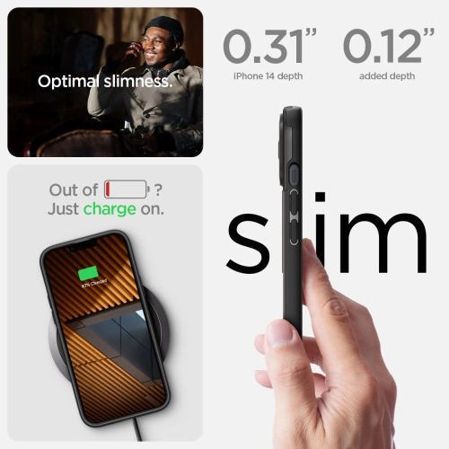 Buy Spigen Optik Armor Mag MagSafe Apple iPhone 14 Plus / 15 Plus Black - SPN2520 - {ean13} - Home Screen Store Europe