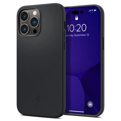 Kup Etui Spigen Silicone Fit Mag Magsafe Apple iPhone 14 Pro Černé - SPN2521 - {ean13} - Sklep Home Screen