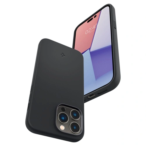 Kup Case Spigen Silicone Fit Mag Magsafe Apple iPhone 14 Pro Schwarz - SPN2521 - {ean13} - Sklep Home Screen