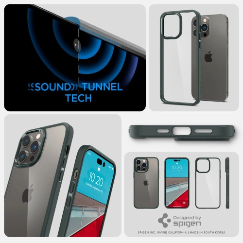 Kup Etui Spigen Ultra Hybrid Apple iPhone 14 Pro Max Abyss Green - SPN2522 - {ean13} - Sklep Home Screen