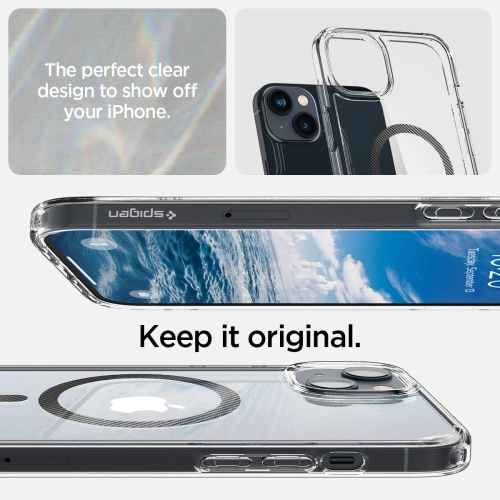 Kup Case Spigen Ultra Hybrid Mag MagSafe Apple iPhone 14 Plus / 15 Plus Carbonfaser - SPN2523 - {ean13} - Sklep Home Screen