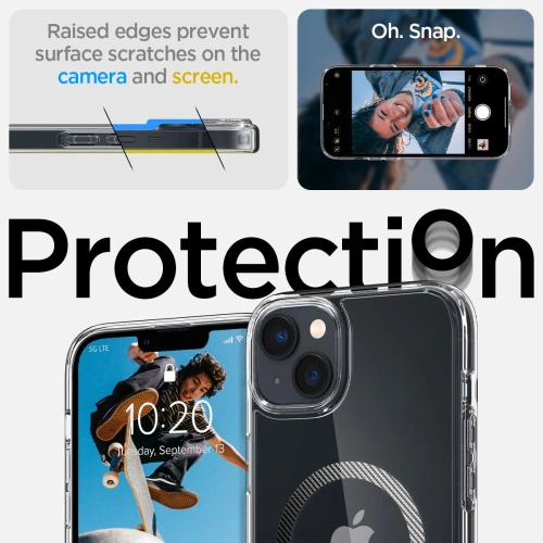 Kup Case Spigen Ultra Hybrid Mag MagSafe Apple iPhone 14 Plus / 15 Plus Carbonfaser - SPN2523 - {ean13} - Sklep Home Screen