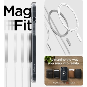 Etui Spigen Ultra Hybrid Mag MagSafe Apple iPhone 14 Plus / 15 Plus Carbon Fiber