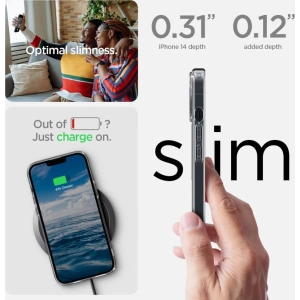 Etui Spigen Ultra Hybrid Mag MagSafe Apple iPhone 14 Plus / 15 Plus Carbon Fiber