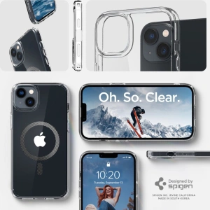 Etui Spigen Ultra Hybrid Mag MagSafe Apple iPhone 14 Plus / 15 Plus Carbon Fiber