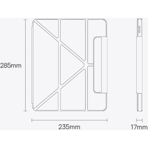 Kup Etui Baseus Safattach Y-type Apple iPad Pro 11 2018/2020/2021 (1., 2. i 3. generacji) biały - BSU3542 - {ean13} - Sklep Home Screen