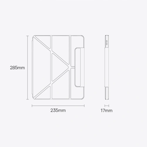 Kup Case Baseus Safattach Y-Typ für Apple iPad Pro 11 2018/2020/2021 (1., 2. und 3. Generation) weiß - BSU3542 - {ean13} - Sklep Home Screen