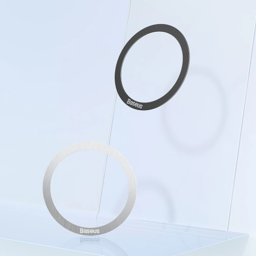 Kup Magnetischer Ring Baseus Halo Series silber [2 PACK] - BSU3543 - {ean13} - Sklep Home Screen