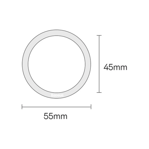 Kup Magnetischer Ring Baseus Halo Series silber [2 PACK] - BSU3543 - {ean13} - Sklep Home Screen