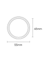 Kup Magnetischer Ring Baseus Halo Series silber [2 PACK] - BSU3543 - {ean13} - Sklep Home Screen
