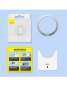 Kup Magnetischer Ring Baseus Halo Series silber [2 PACK] - BSU3543 - {ean13} - Sklep Home Screen