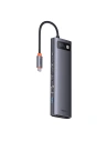 Kup HUB Baseus Metal Gleam USB-C 12w1 HDMI / DP / USB Tip C / minijack 3.5mm / RJ45 / SD - BSU3545 - {ean13} - Sklep Home Screen